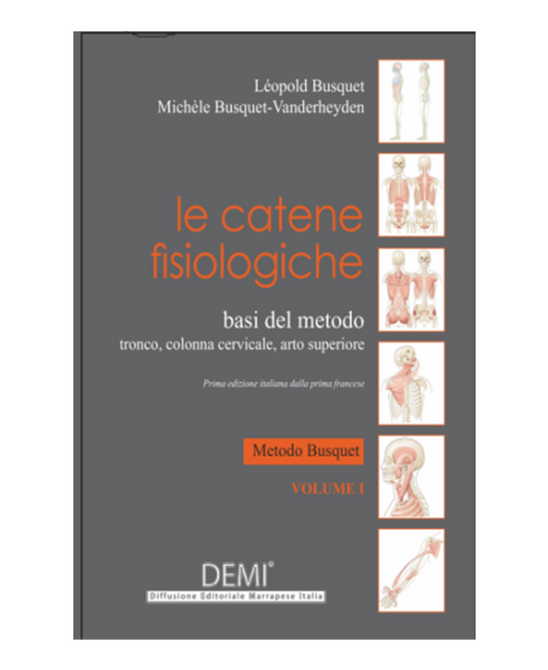 Le catene fisiologiche - Basi del metodo tronco, colonna cervicale, arto superiore